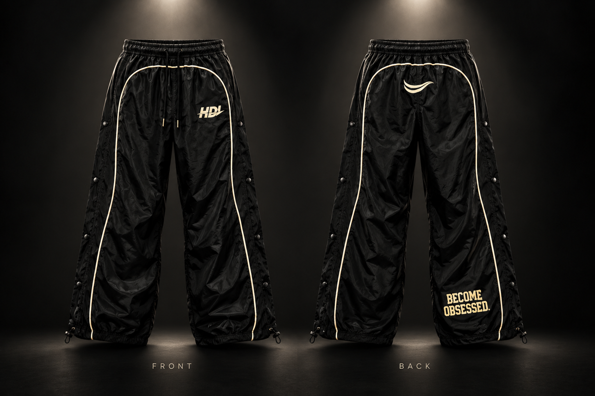 Black Track Pants